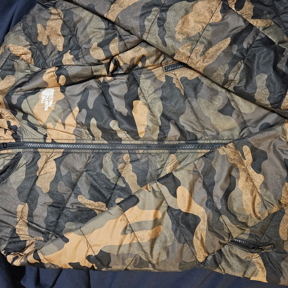 The North Face Camo Puffer Jacket